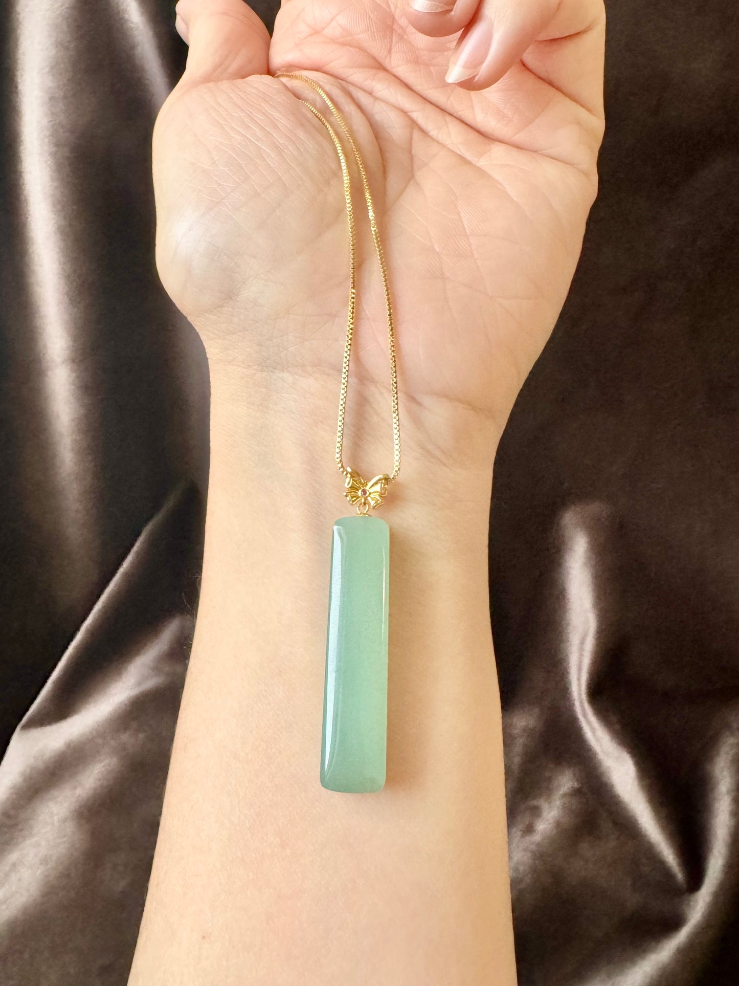 green jade pendant