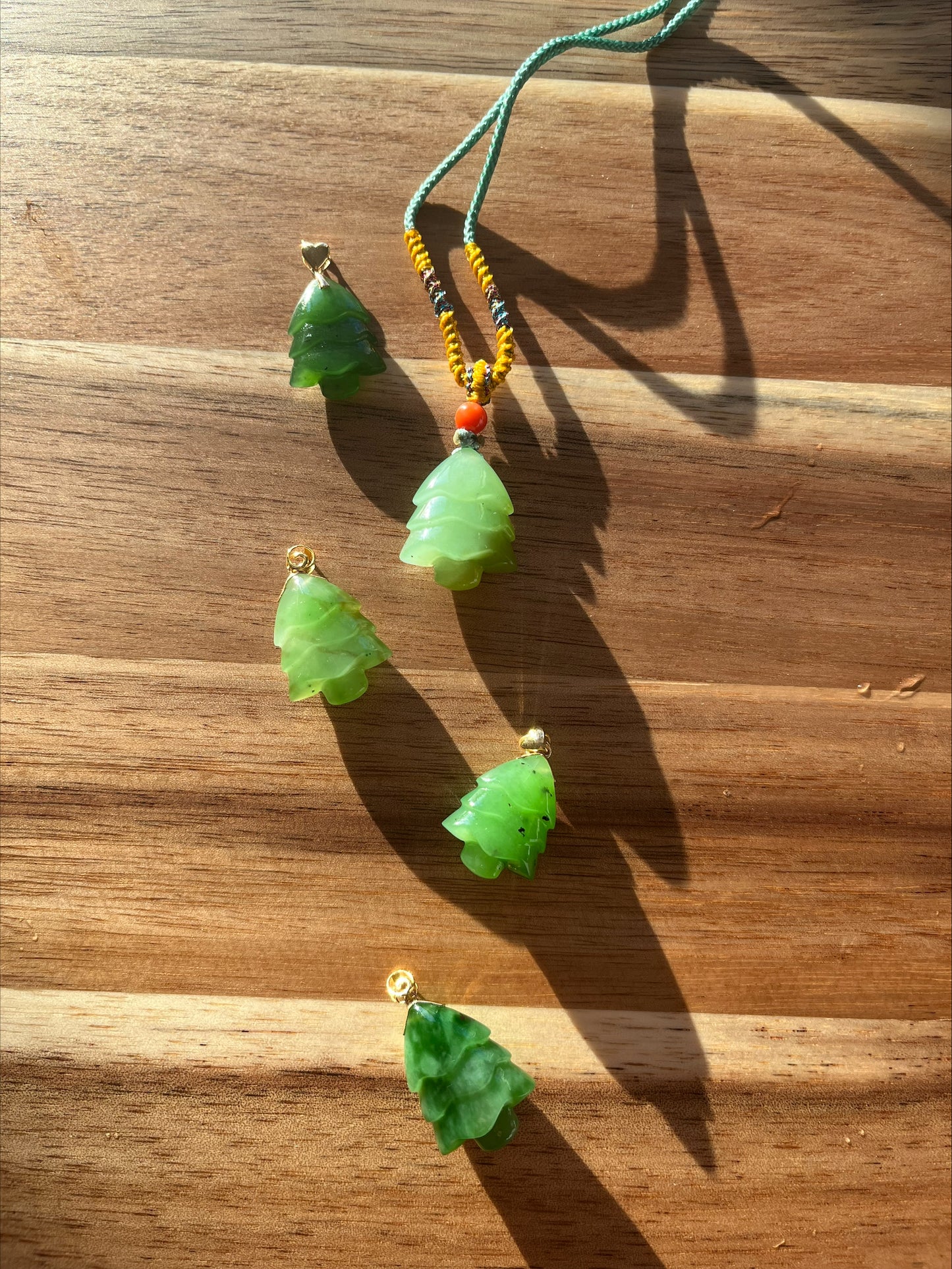 little pine tree jade pendant
